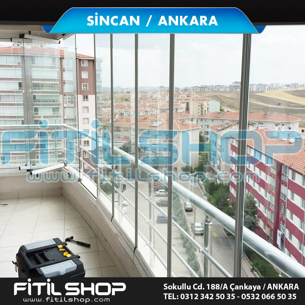 Sincan Ankara cam balkon fitili değiştirme
